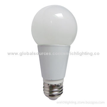 9W LED Bulb, E27, 330-degree Beam Angle, 900lm, Nichia LED Chip, >0.95 PF, >80Ra CRINew